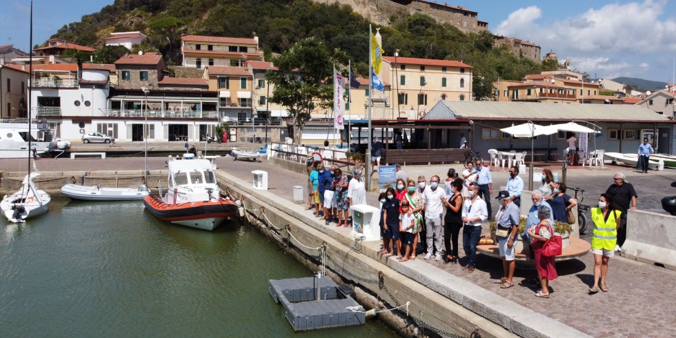 Installazione Seabin Coop a Castiglione della Pescaia