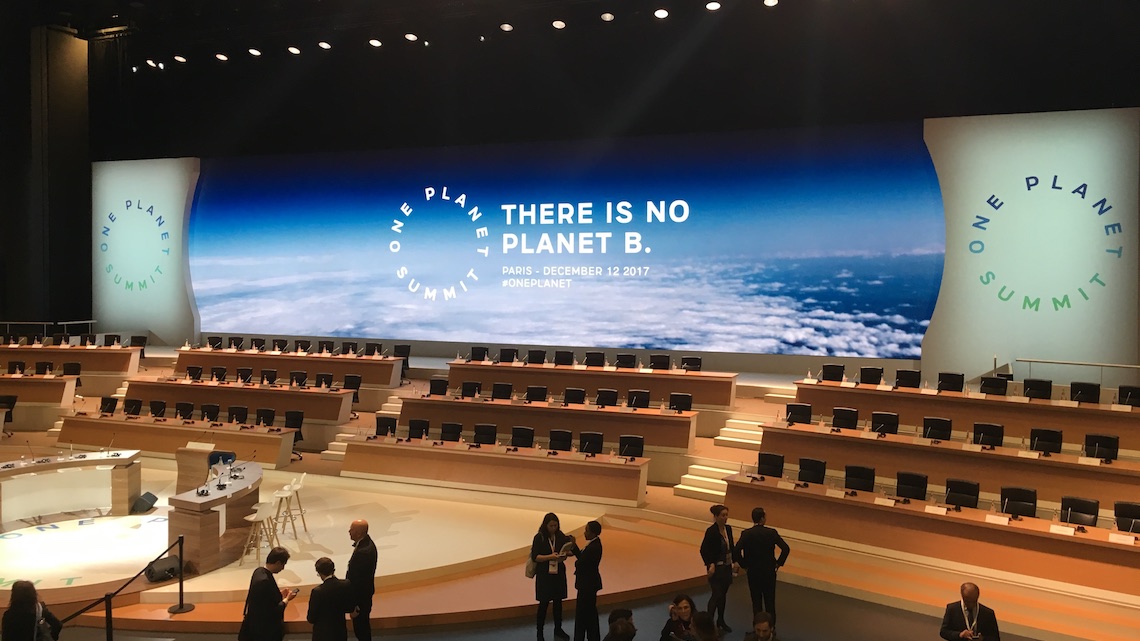 One summit. A Parigi il mondo cerca i fondi per salvare il clima