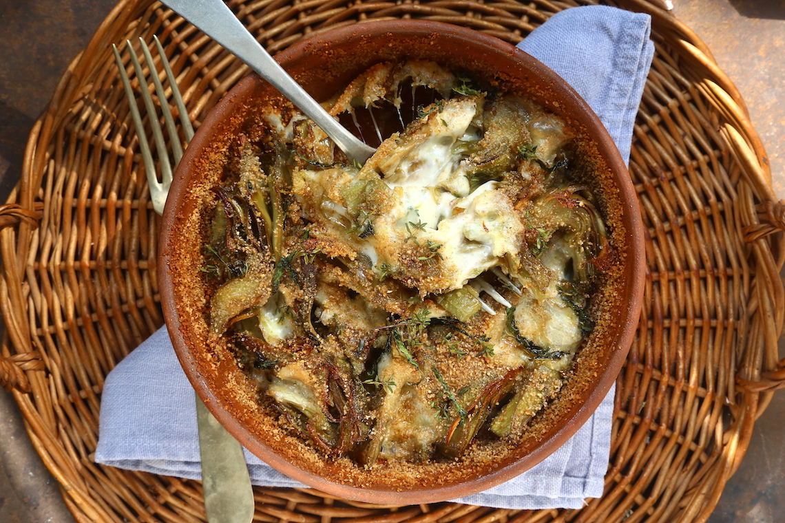 Terrina di carciofi trifolati